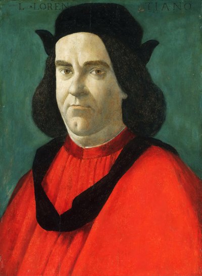 Portrait de Lorenzo di Ser Piero Lorenzi - Sandro Botticelli